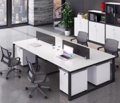 Cụm bàn làm việc 4 chỗ CBU04-1