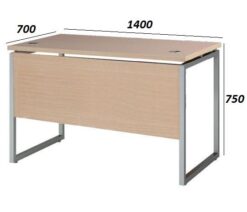 Bàn làm việc chân sắt PT140C2