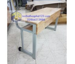Bàn học sinh gỗ cao su BHS14-CS