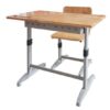Bàn ghế học sinh gỗ cao su BHS-14-07CS
