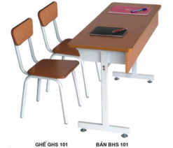 Bộ bàn ghế học sinh BHS101B, GHS101B