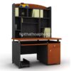 BÀN LÀM VIỆC CÓ KỆ SÁCH MẪU MỚI ĐẸP BẰNG GỖ FAMI-LUFA ST12H