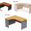 Bàn làm việc Fami chữ L lượn trái CP1400H (L)