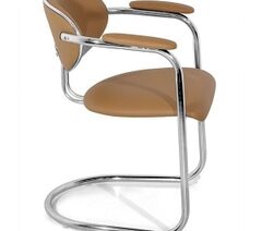 Ghế Họp Chân Quỳ Da GQ16