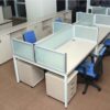 Vách ngăn bàn làm việc bằng kính VN-MD05